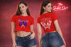 Drip Wings |Crop Top