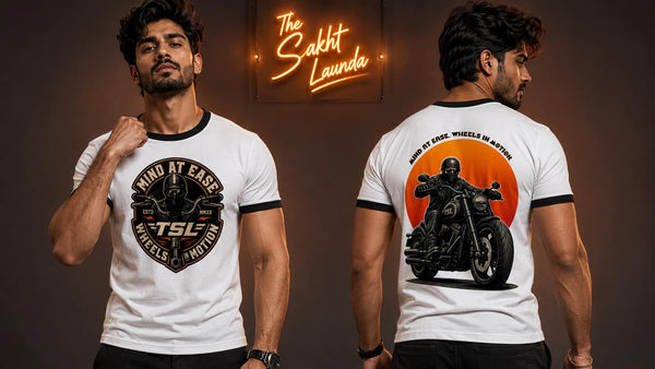 Ride & Unwind | Unisex Ringer T-Shirt