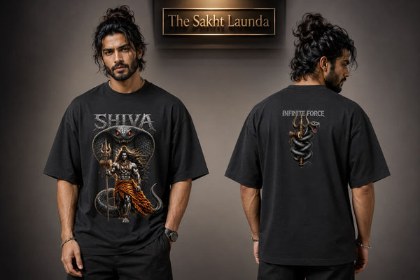 SHIVA - THE INFINITE FORCE | Unisex Oversized Classic T-Shirt