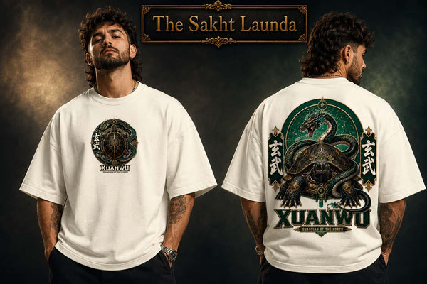 XUANWU - GUARDIAN OF THE NORTH | Unisex Terry Oversized Tee