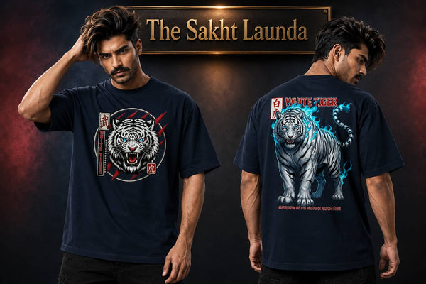 BAIHU - THE WHITE TIGER| Unisex Oversized Classic T-Shirt