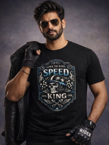 Live to Ride | Unisex Classic Crew T-Shirt