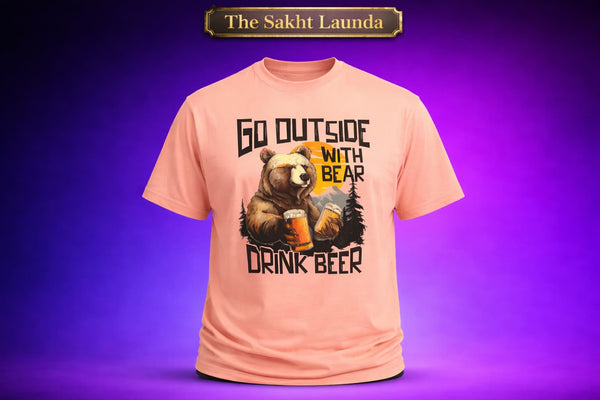 BEER with BEAR | Unisex Classic Crew T-Shirt