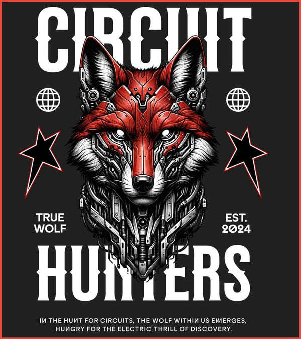 CIRCUIT HUNTERS | Unisex Oversized Standard T-Shirt