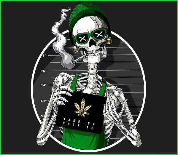 Smoke Till Bones | Unisex Oversized Classic T-Shirt