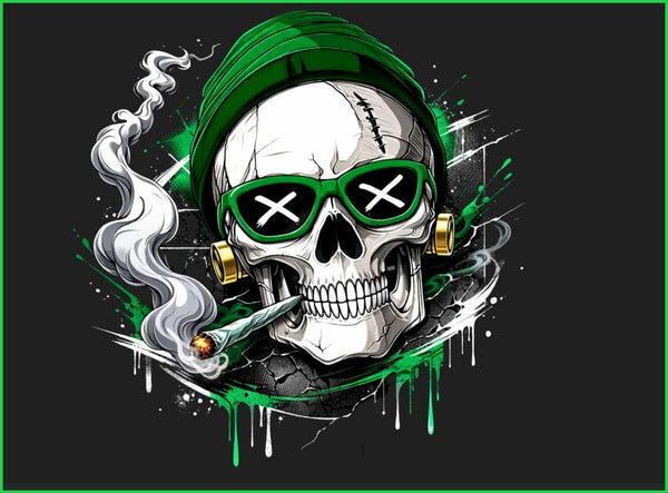 Smoke Till Bones | Unisex Oversized Classic T-Shirt