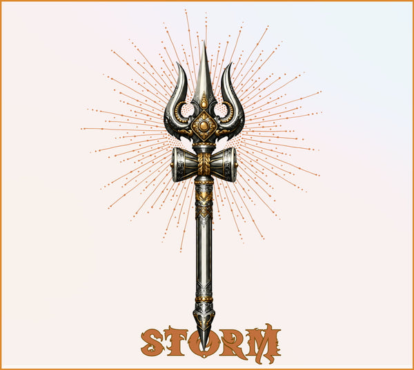The Trident Storm | Unisex Oversized Classic T-Shirt
