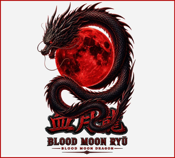 BLOOD MOON RYU | Unisex Terry Oversized Tee