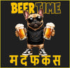 BEER TIME M DA F KA S | Unisex Basic T-Shirt