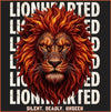LIONHEARTED | Unisex Terry Oversized Tee