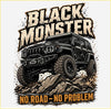 BLACK MONSTER | Unisex Oversized Classic T-Shirt