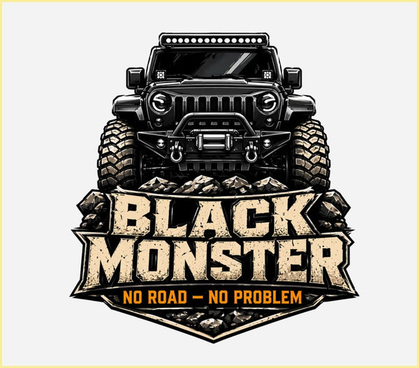 BLACK MONSTER | Unisex Oversized Classic T-Shirt