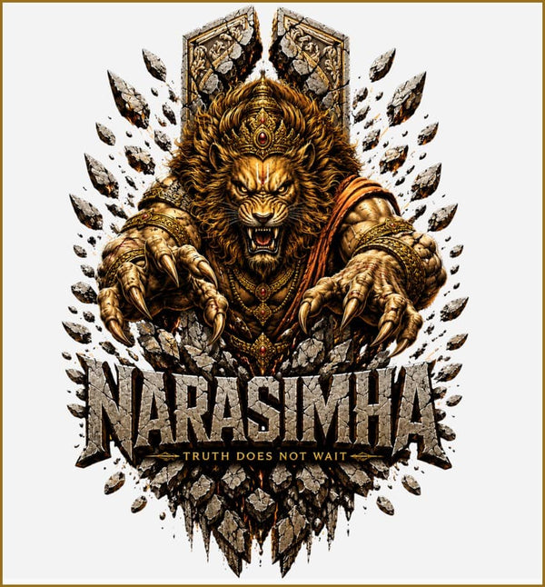 NARASIMHA - The FINAL JUDGEMENT | Unisex Oversized Classic T-Shirt