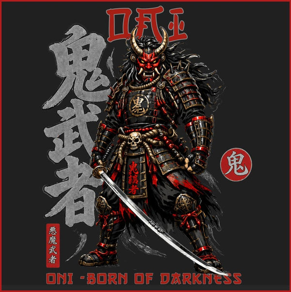 ONI - BORN OF DARKNESS | Unisex Oversized Standard T-Shirt