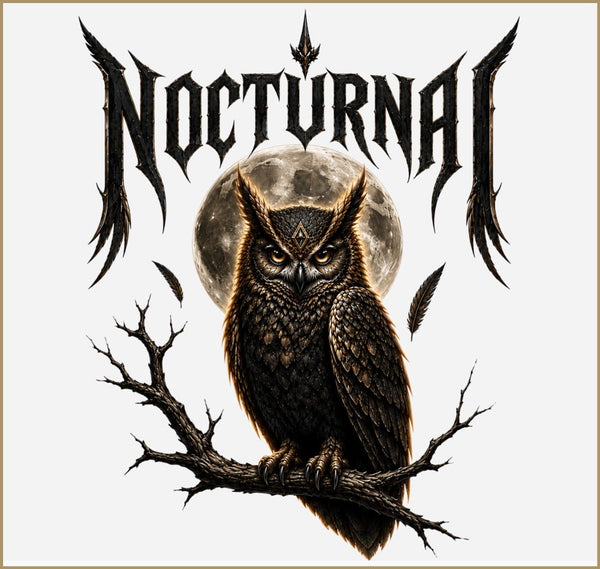 NOCTOURNAL —EYES BEYOND DARKNESS | Unisex Oversized Classic T-Shirt