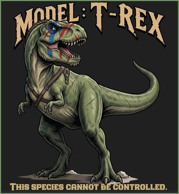 MODEL T-REX | Unisex Oversized Classic T-Shirt