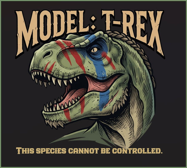 MODEL T-REX | Unisex Oversized Classic T-Shirt