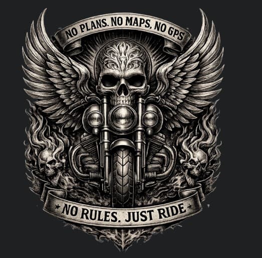 No Rules Just Ride | Unisex Classic Crew T-Shirt