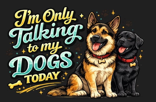 Talking to My Dogs | Unisex T-Shirt