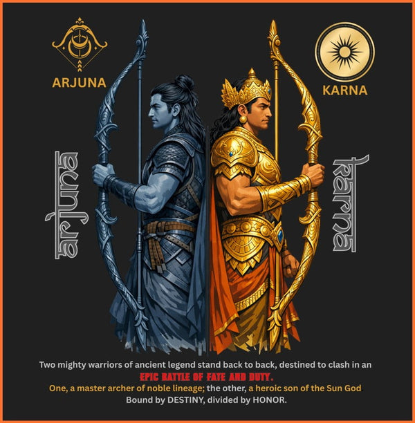 KARAN-ARJUN | Unisex Oversized Classic T-Shirt