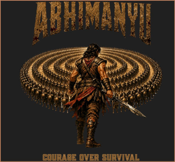 ABHIMANYU | Unisex Oversized Classic T-Shirt