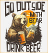 BEER with BEAR | Unisex Classic Crew T-Shirt