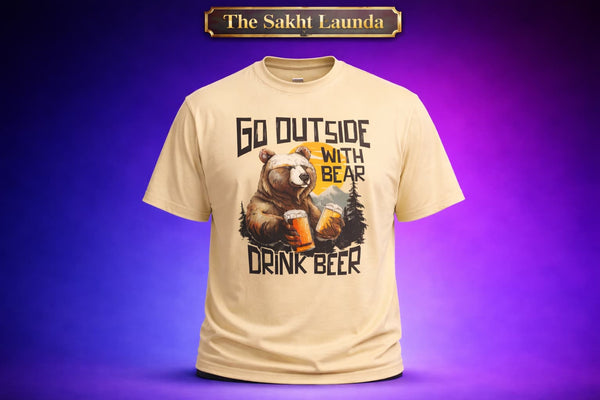 BEER with BEAR | Unisex Classic Crew T-Shirt