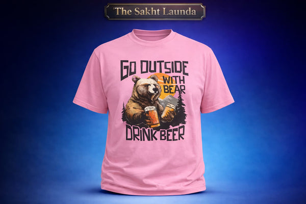 BEER with BEAR | Unisex Classic Crew T-Shirt