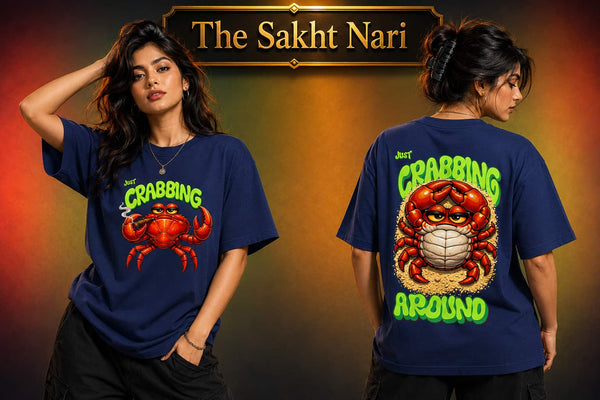 Just CRABBING AROUND | Unisex Oversized Classic T-Shirt