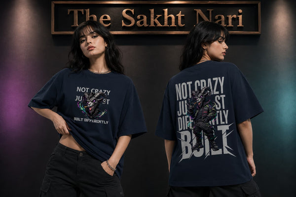 NOT CRAZY | Unisex Oversized Classic T-Shirt