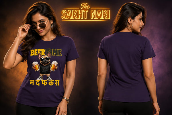 BEER TIME M DA F KA S | Unisex Basic T-Shirt