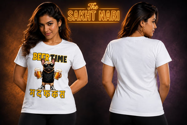 BEER TIME M DA F KA S | Unisex Basic T-Shirt