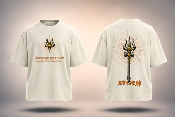 The Trident Storm | Unisex Oversized Classic T-Shirt