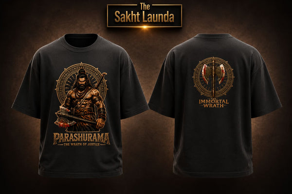 WRATH Of PARSHURAMA | Unisex Oversized Classic T-Shirt