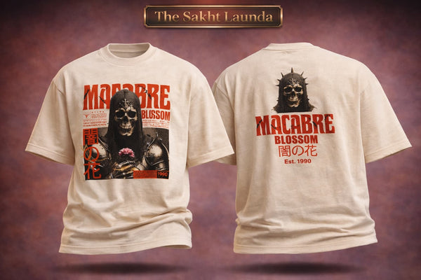 Macabre Bloom | Unisex Oversized Standard T-Shirt