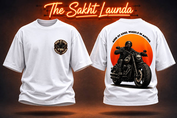 WHEELS IN MOTION | Unisex Oversized Classic T-Shirt