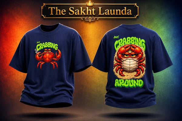 Just CRABBING AROUND | Unisex Oversized Classic T-Shirt