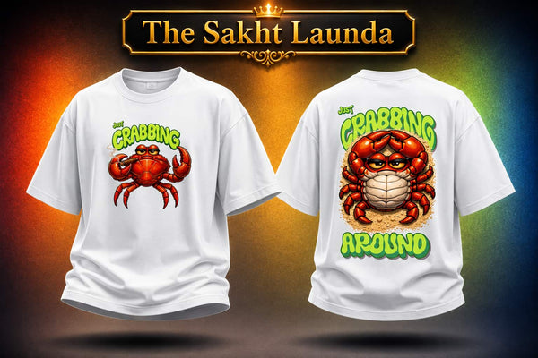 Just CRABBING AROUND | Unisex Oversized Classic T-Shirt