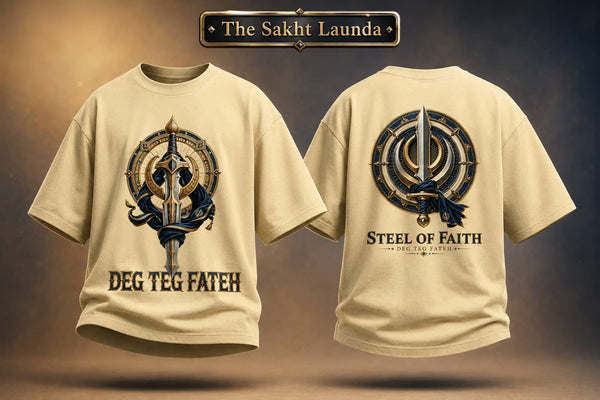STEEL OF FAITH | Unisex Oversized Standard T-Shirt