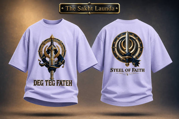 STEEL OF FAITH | Unisex Oversized Standard T-Shirt