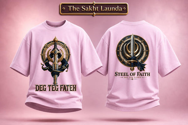 STEEL OF FAITH | Unisex Oversized Standard T-Shirt