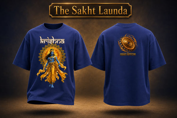 KRISHNA - The COSMIC PROTECTOR | Unisex Oversized Classic T-Shirt