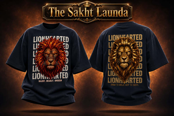 LIONHEARTED | Unisex Terry Oversized Tee