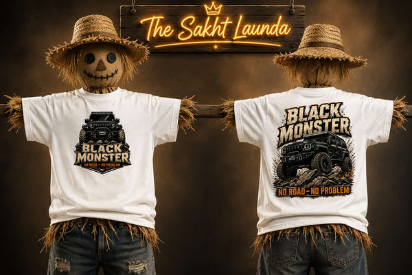 BLACK MONSTER | Unisex Oversized Classic T-Shirt