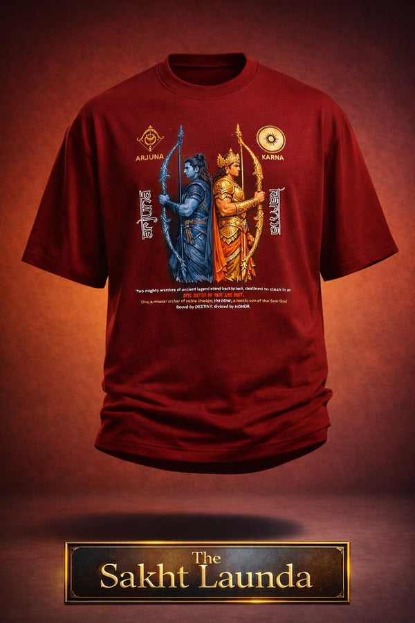 KARAN-ARJUN | Unisex Oversized Classic T-Shirt
