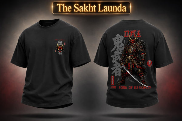 ONI - BORN OF DARKNESS | Unisex Oversized Standard T-Shirt