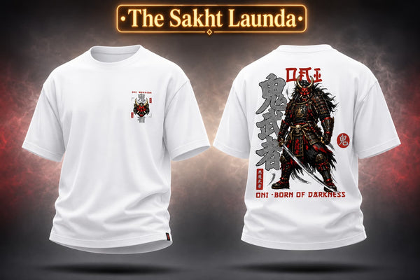 ONI - BORN OF DARKNESS | Unisex Oversized Standard T-Shirt