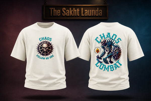 CHAOS COMBAT | Unisex Oversized Classic T-Shirt
