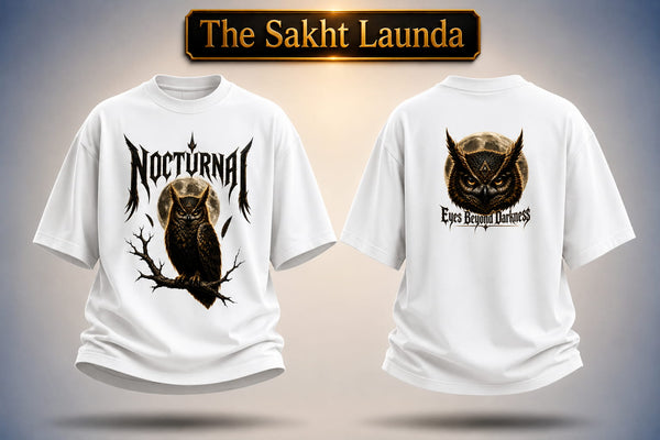 NOCTOURNAL —EYES BEYOND DARKNESS | Unisex Oversized Classic T-Shirt