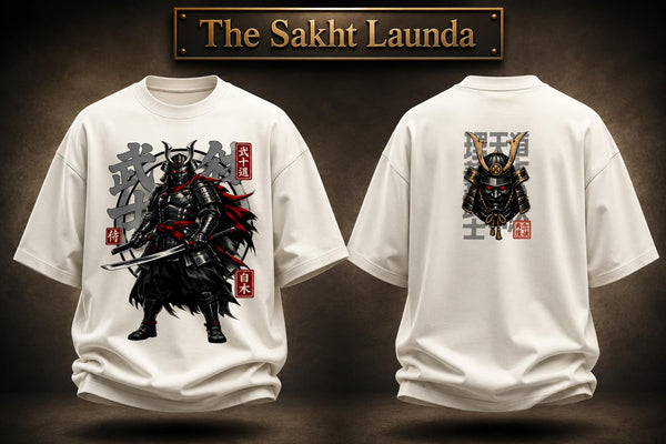 CRIMSON SAMURAI | Unisex Terry Oversized Tee